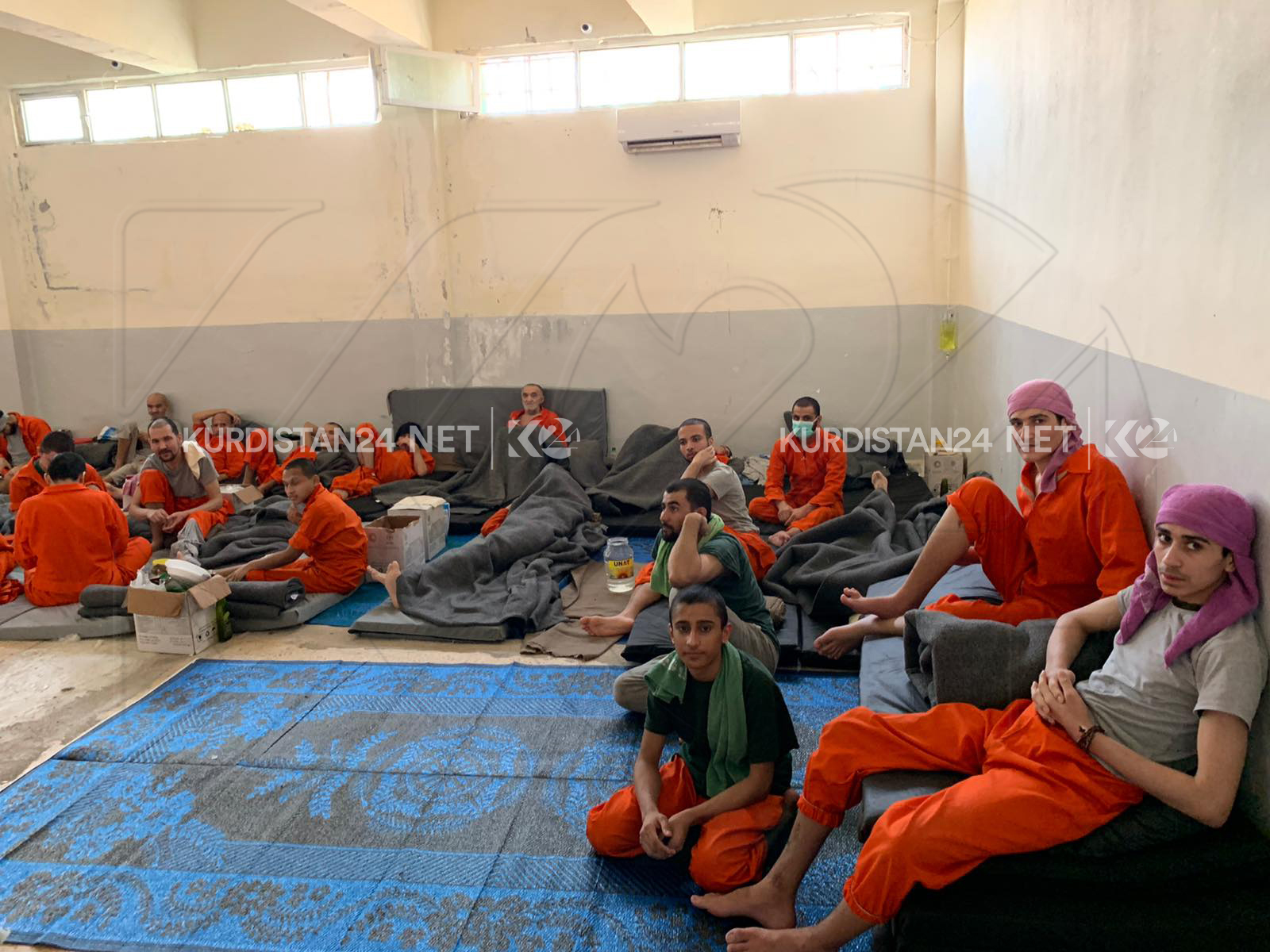 In Pictures: ISIS foreign fighters in Gweran Prison in Syria